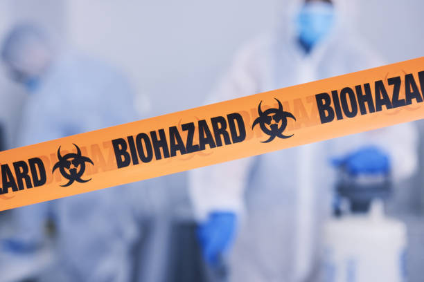 Professional Blood Cleanup technician working in Indian Hills, TX
